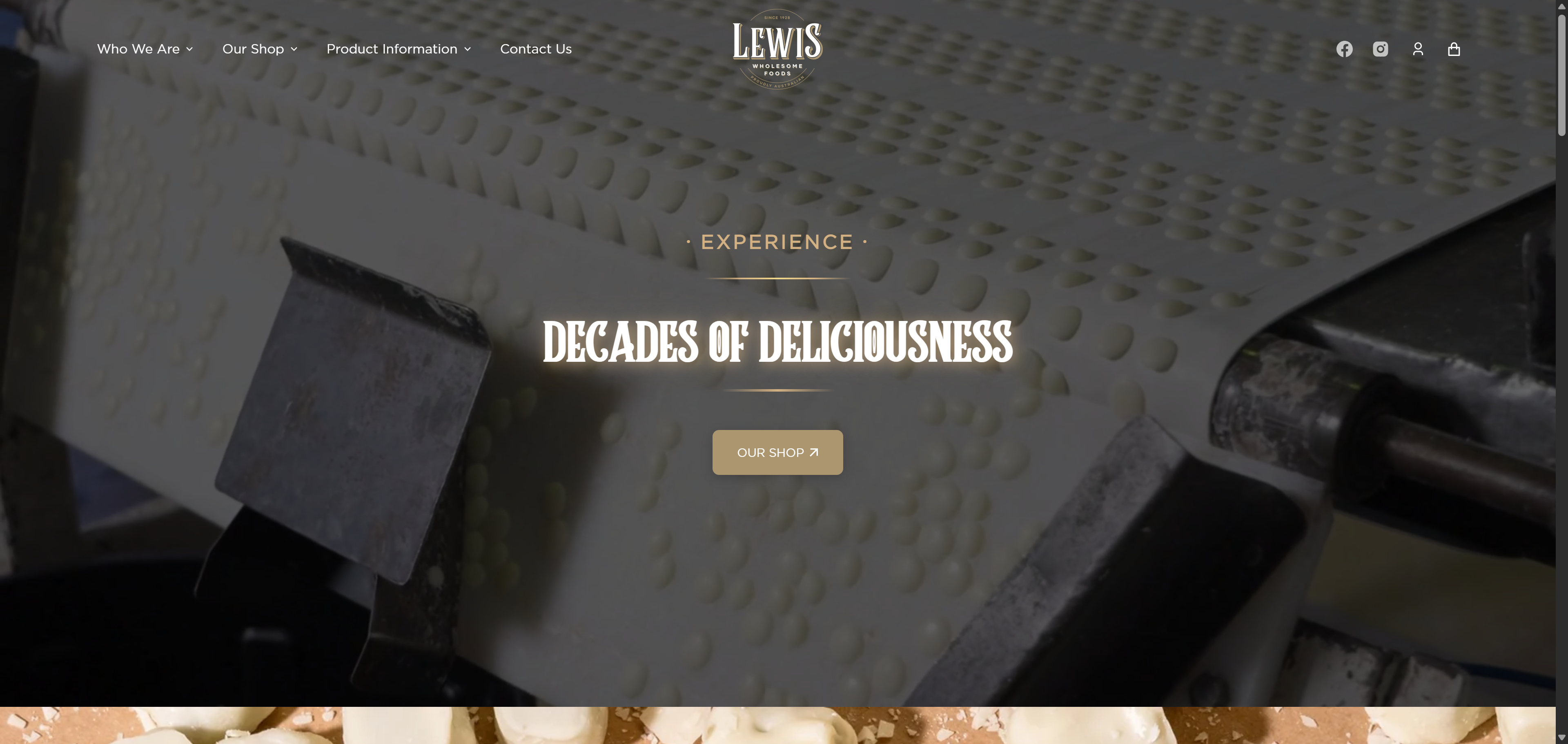 Lewis Confectionery's Online Shop